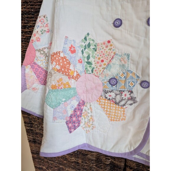 NWT Vintage Farewell Frances Quilted Coat Small Cottagecore Quilt Handmade - Picture 3 of 12
